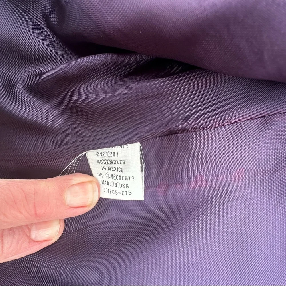 WFF BY FARAH Gray Sport Coat 100% Wool
